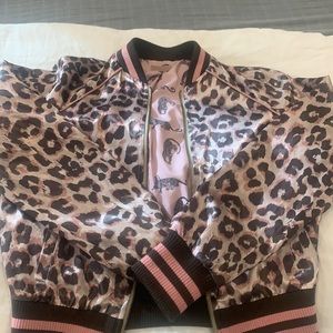 Mother bomber jacket worn once